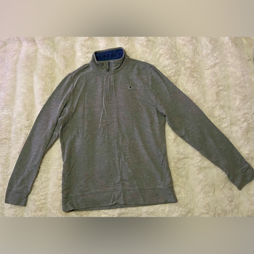 Vineyard, vines quarter zip sweater